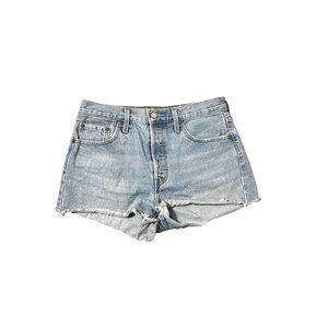 Levi's 501 light wash shorts